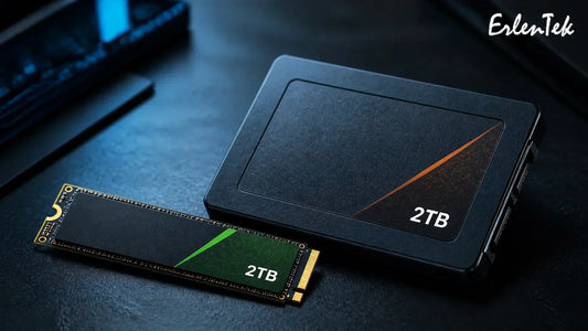 SSDs at ErlenTek for upgrading older PCs and laptops.