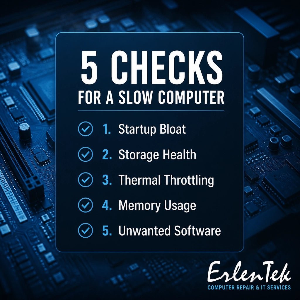 Why Is My Computer So Slow? How to Tell Whether It Needs Cleanup, Repair, or an Upgrade