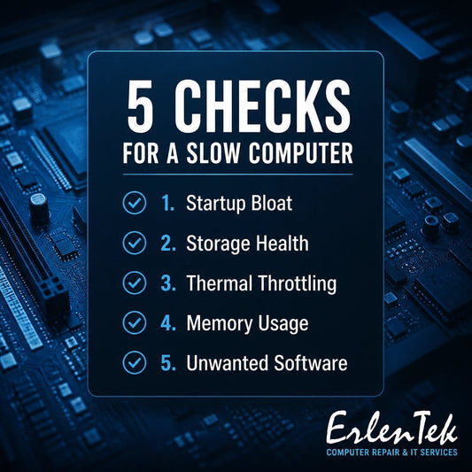 Why Is My Computer So Slow? How to Tell Whether It Needs Cleanup, Repair, or an Upgrade